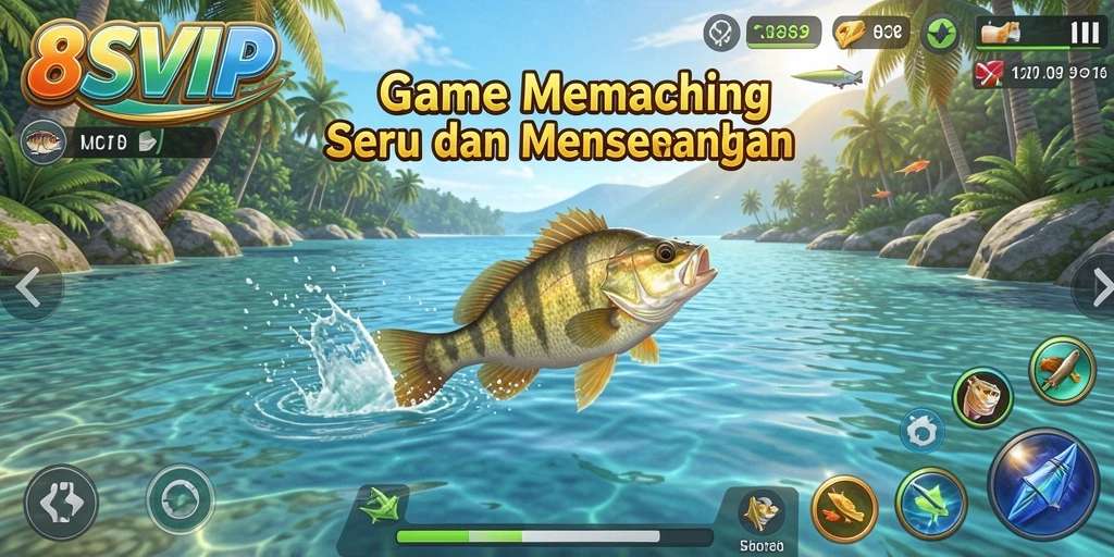 Tangkapan ikan besar dalam gameplay 8SVIP yang seru.
