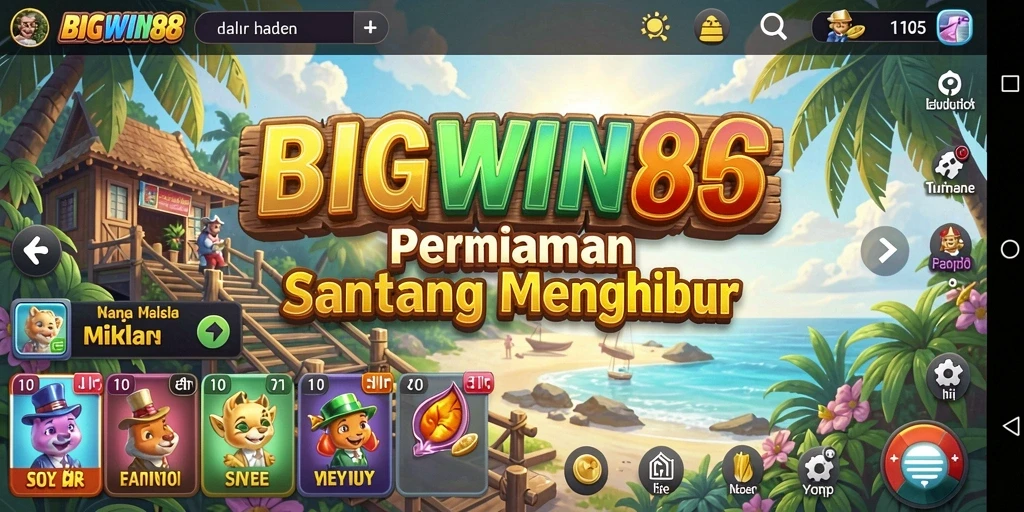 Tampilan menarik dari gameplay BIGWIN88 yang menghibur.