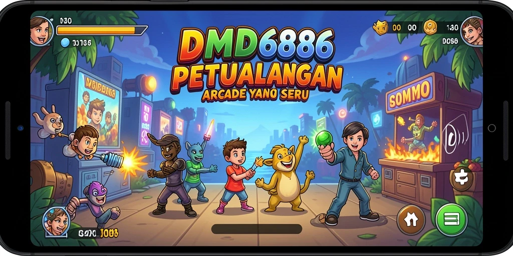 Screenshot DMD686 menampilkan gameplay seru dan penuh tantangan.