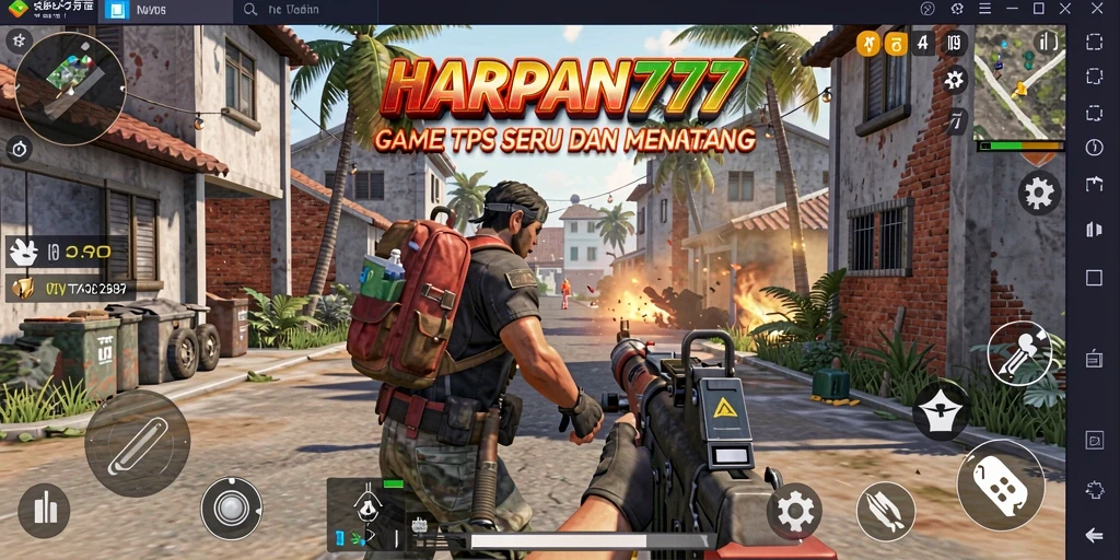 Tampilan gameplay seru dari HARAPAN777 yang penuh aksi.