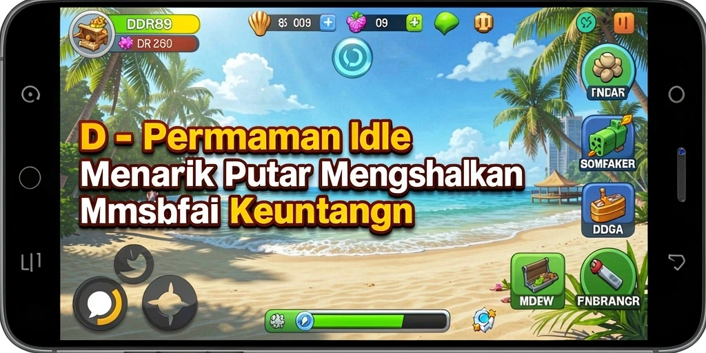 Screenshot IDR89 menampilkan gameplay santai yang menarik.