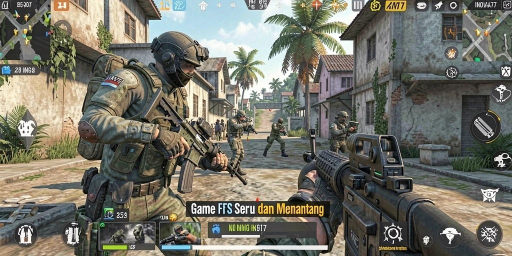 Gameplay mendebarkan dalam pertempuran intens di INOVA77.