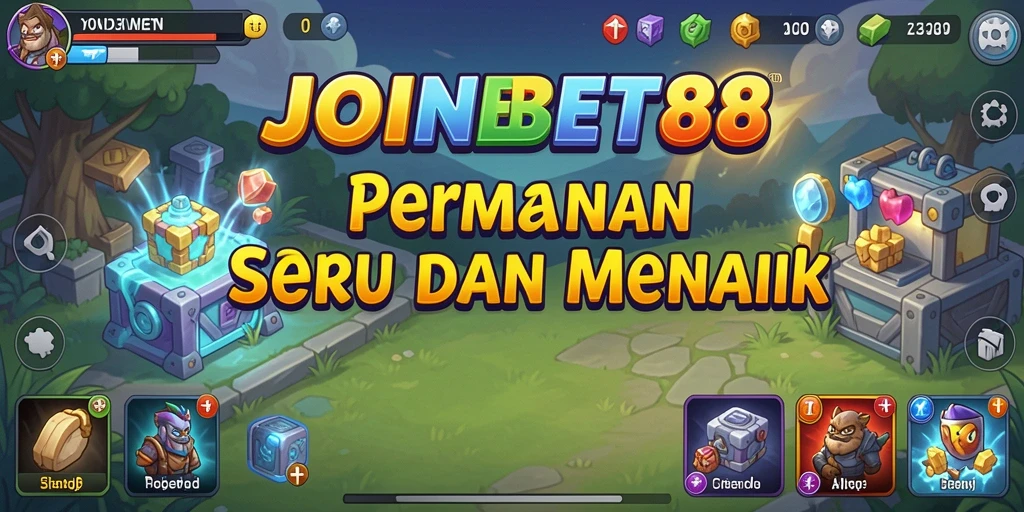 Screenshot gameplay JOINBET88 menampilkan karakter yang sedang beraktivitas otomatis.