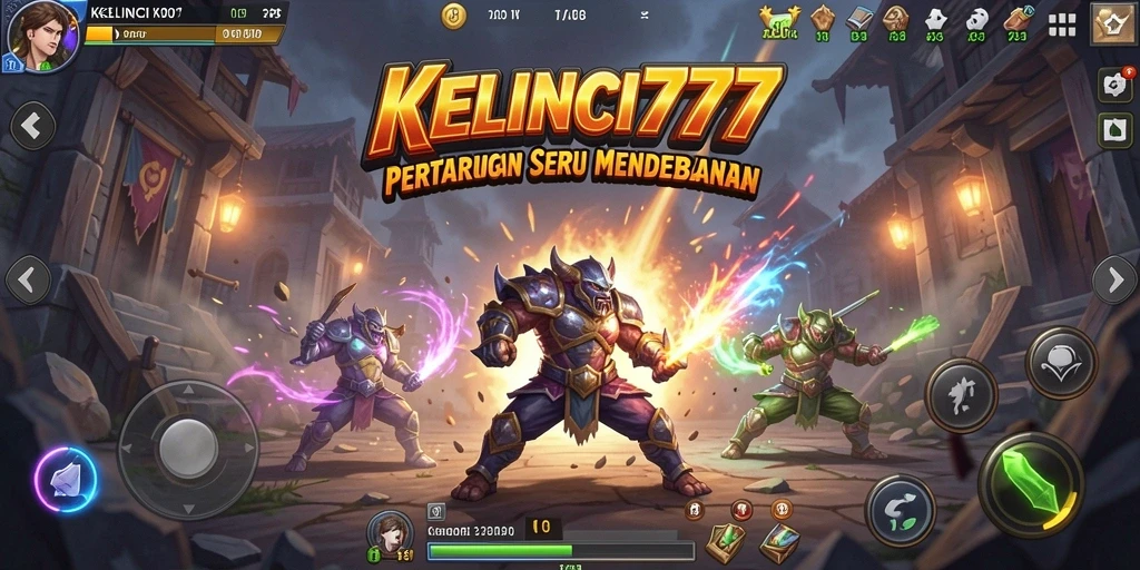 Screenshot gameplay KELINCI777 yang menampilkan pertarungan seru.