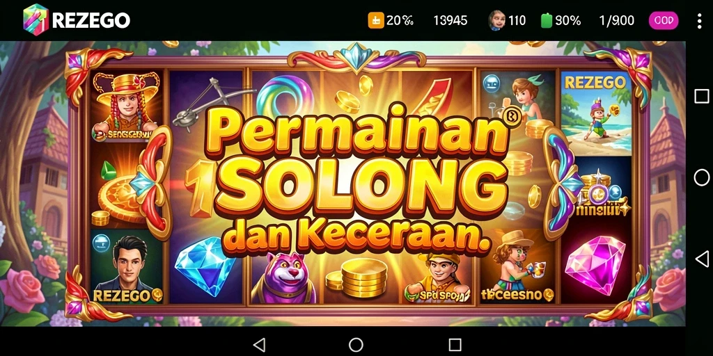 Gameplay Slot yang penuh warna dan seru di REZEGO.