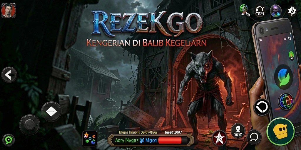 Gameplay <strong>REZEKIGO</strong> yang mencekam dengan suasana Horror.