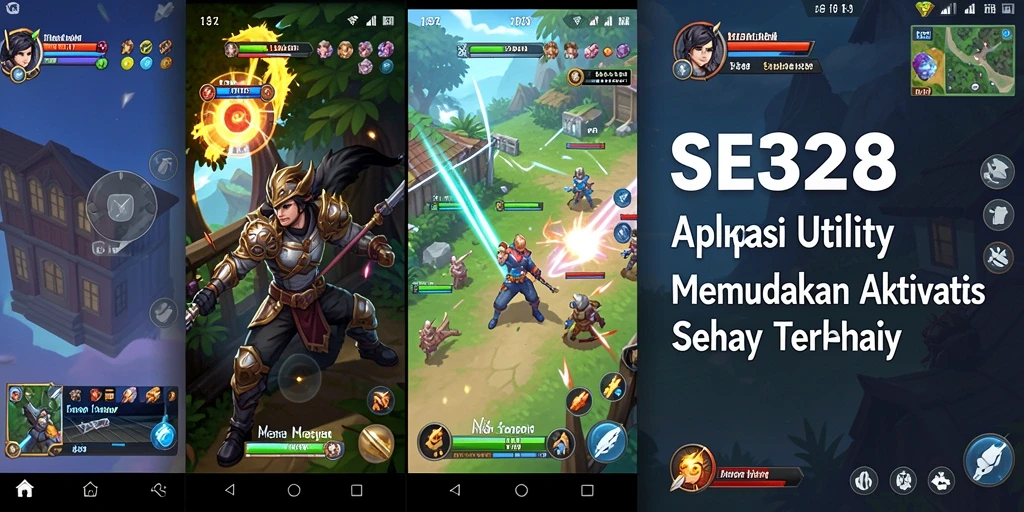 Tampilan antarmuka SE328 yang sederhana dan fungsional.