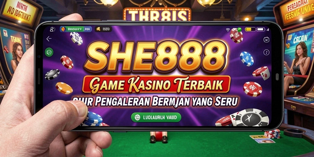 Tampilan gameplay SHE888 dengan grafik yang memukau dan pengalaman bermain yang mengasyikkan.