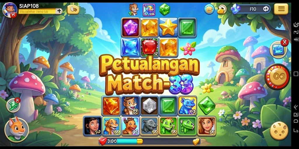 Tampilan gameplay SIAP108 yang menarik dan penuh warna.
