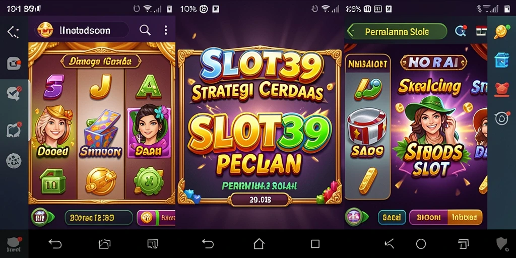 Tampilan menarik dari SLOT39 dengan gameplay strategi yang seru.