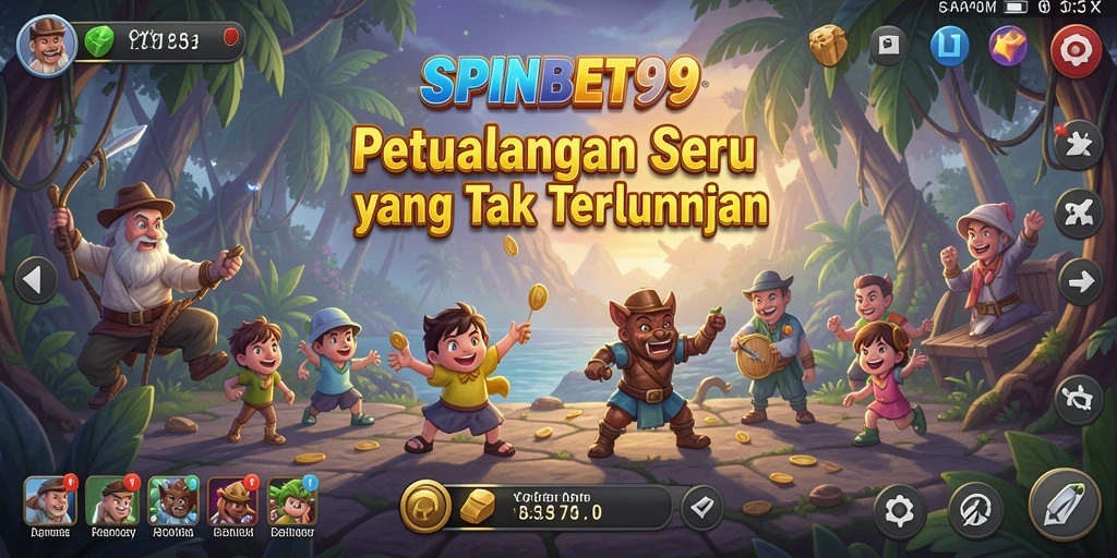 Tampilan menarik dari gameplay SPINBET99 yang penuh petualangan.