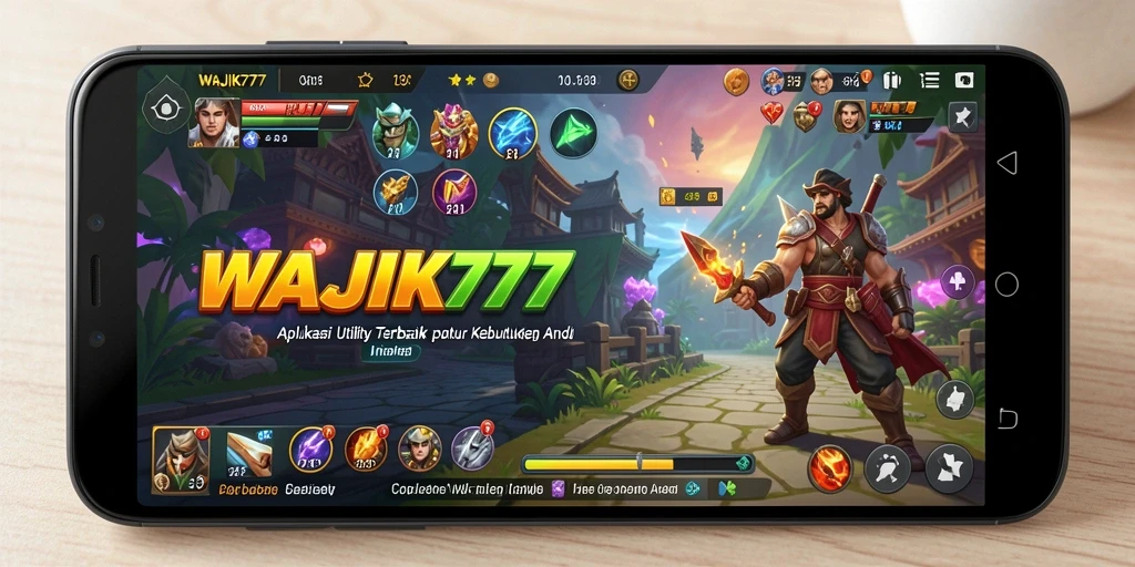 Tampilan fitur utama WAJIK777 yang memudahkan pengguna.