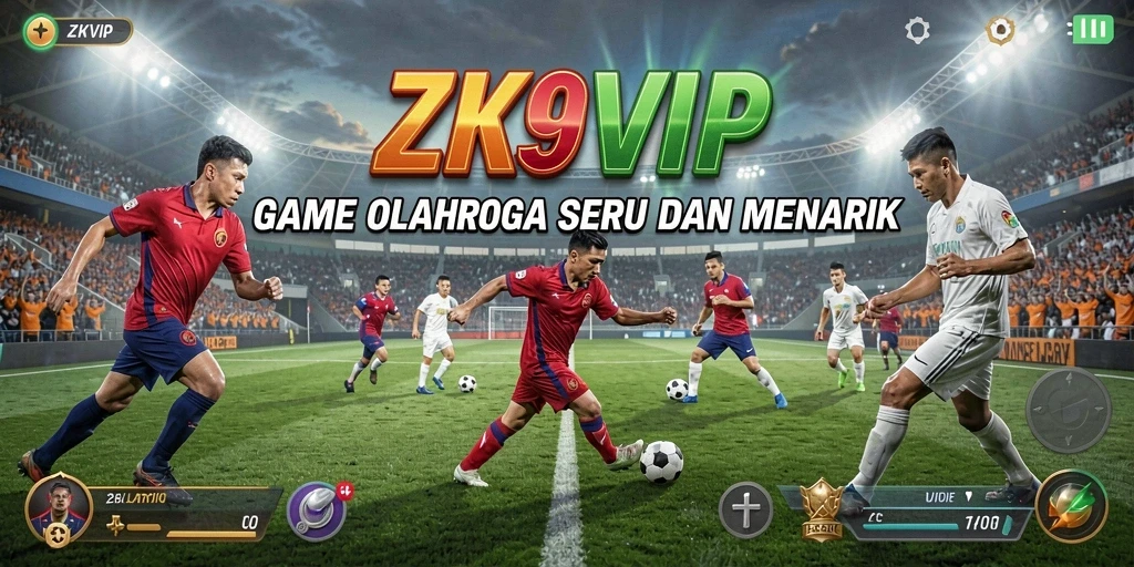 Tampilan gameplay ZK9VIP yang memukau dengan aksi olahraga seru.