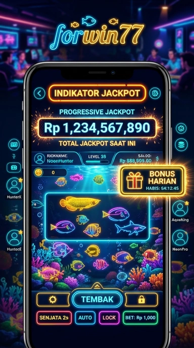 Tampilan aplikasi forwin77 dengan kategori aplikasi yang terorganisir.